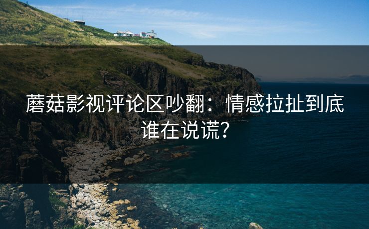 蘑菇影视评论区吵翻：情感拉扯到底谁在说谎？
